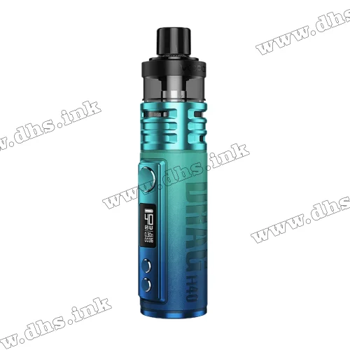 Многоразовая электронная сигарета - Voopoo Drag H40 Pod Kit 1500 мАч (Sky Blue)