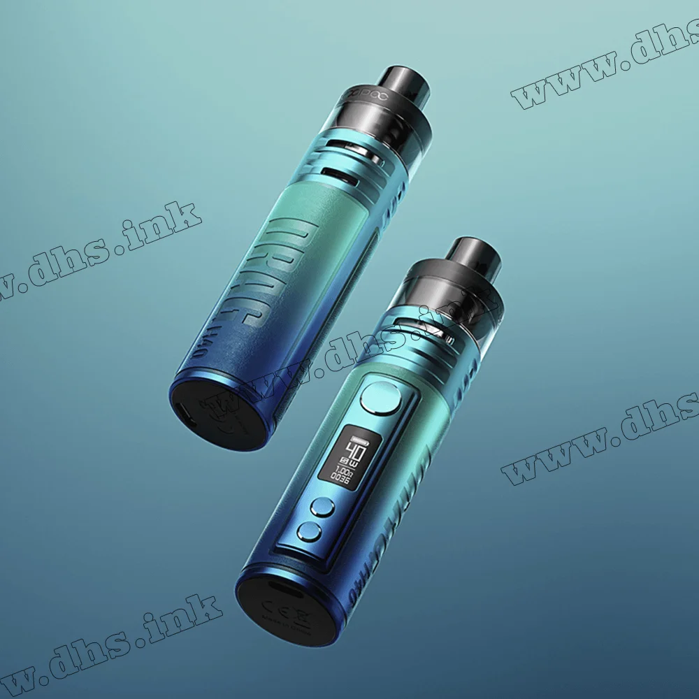 Многоразовая электронная сигарета - Voopoo Drag H40 Pod Kit 1500 мАч (Sky Blue)