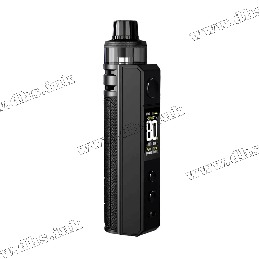 Многоразовая электронная сигарета - Voopoo Drag H80S Mod Pod Kit (Black)