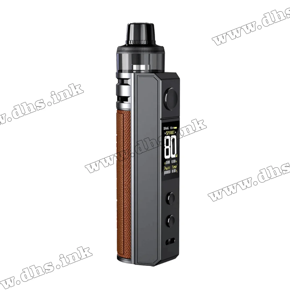 Многоразовая электронная сигарета - Voopoo Drag H80S Mod Pod Kit (Brown)