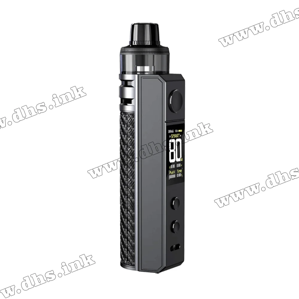 Многоразовая электронная сигарета - Voopoo Drag H80S Mod Pod Kit (Carbon Fiber)