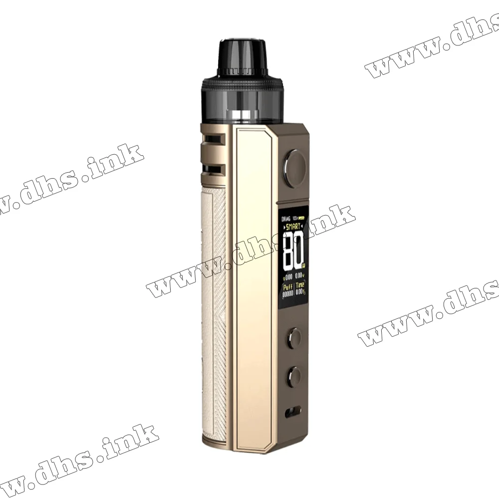 Багаторазова електронна сигарета - Voopoo Drag H80S Mod Pod Kit (Golden)