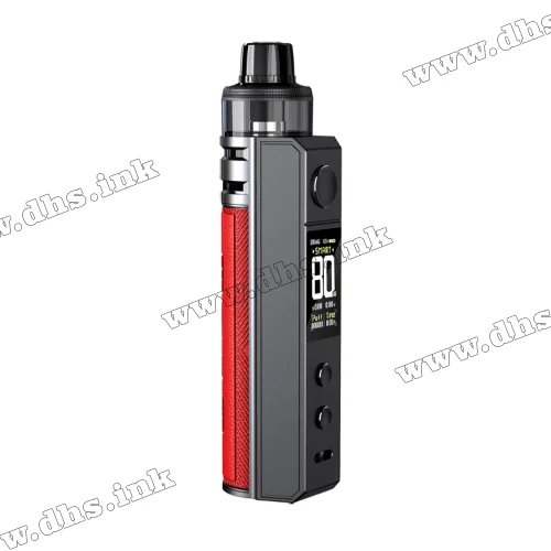Многоразовая электронная сигарета - Voopoo Drag H80S Mod Pod Kit (Red)
