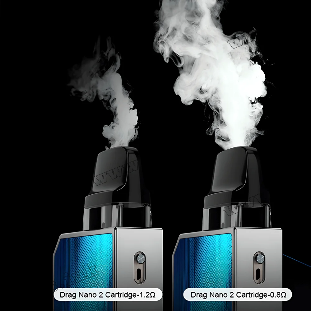 Многоразовая электронная сигарета - Voopoo Drag Nano 2 Nebula Pod Kit 800 мАч (Shining Gold)