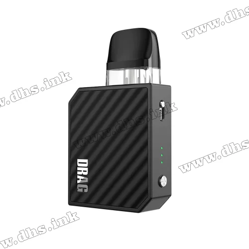Многоразовая электронная сигарета - Voopoo Drag Nano 2 Nebula Pod Kit 800 мАч (Obsidian Black)