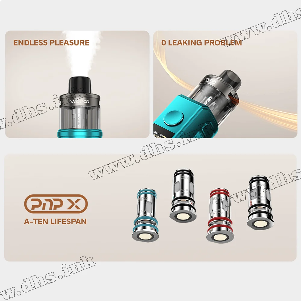 Многоразовая электронная сигарета - Voopoo Drag S2 Pod Kit 2500 мАч (Sky Blue)