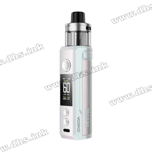 Многоразовая электронная сигарета - Voopoo Drag S2 Pod Kit 2500 мАч (Colorful Silver)