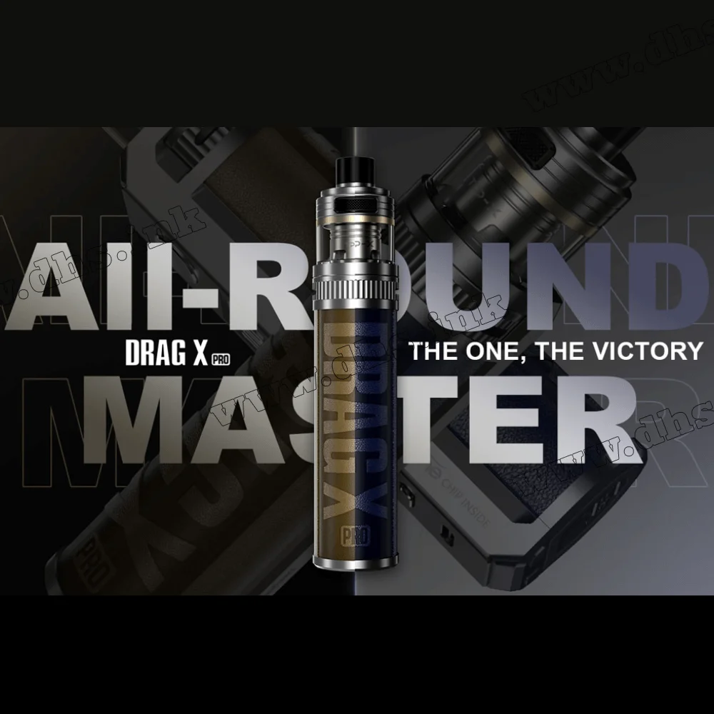 Многоразовая электронная сигарета - Voopoo Drag X Pro Mod Pod Kit (Classic Black)