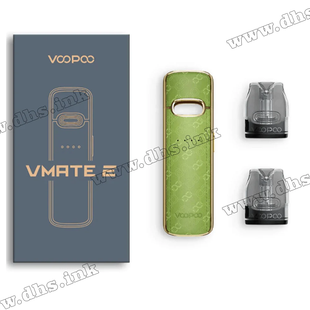 Многоразовая электронная сигарета - Voopoo VMATE E Pod Kit 1200 мАч (Mint Blue)