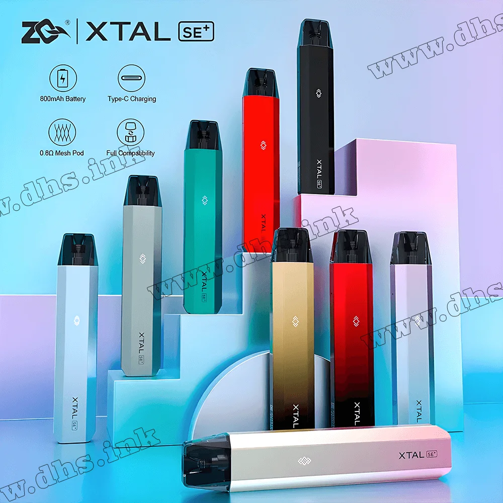 Многоразовая электронная сигарета - ZQ Xtal SE Plus Pod Kit 800 мАч (Teal)