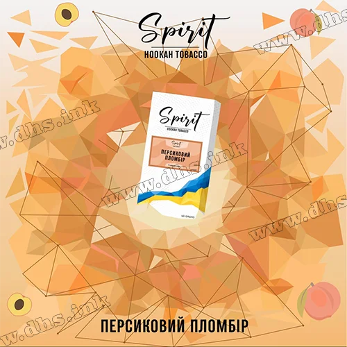 Табак Spirit (Спирит) - Персиковый Пломбир 40г