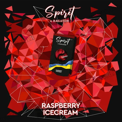 Табак Spirit (Спирит) - Raspberry Ice Cream (Малиновое Мороженое) 40г