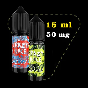 Сольова рідина Crazy Juice Salt 15 мл (50 мг)-cat-img
