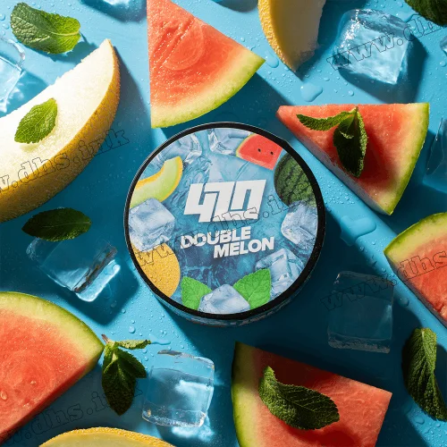Табак 420 (medium) Frost Line - Double Melon (Дыня, Арбуз, Мята, Лед) 250г