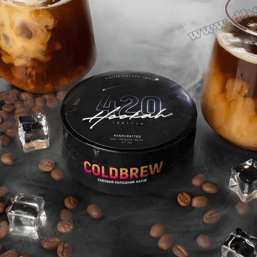 Табак 420 (medium) - Coldbrew (Холодный Кофейный Напиток) 100г