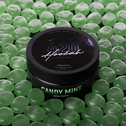 Табак 420 (medium) - Candy Mint (Леденцы, Мята) 250г