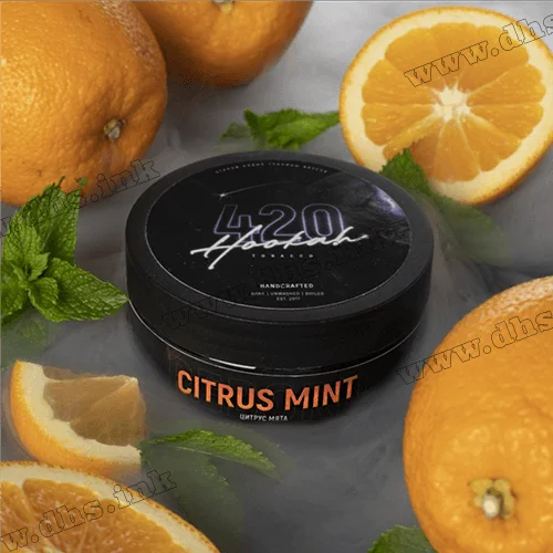 Табак 420 (medium) - Citrus Mint (Лимон, Апельсин, Лайм, Мята) 50г