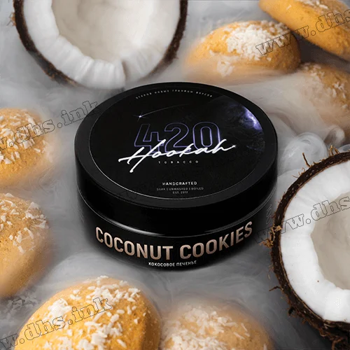 Табак 420 (medium) - Coconut Сookies (Кокосовое Печенье) 100г