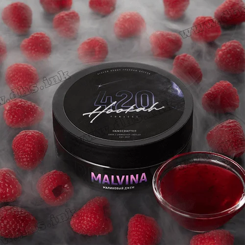 Табак 420 (medium) - Malvina (Малина) 250г