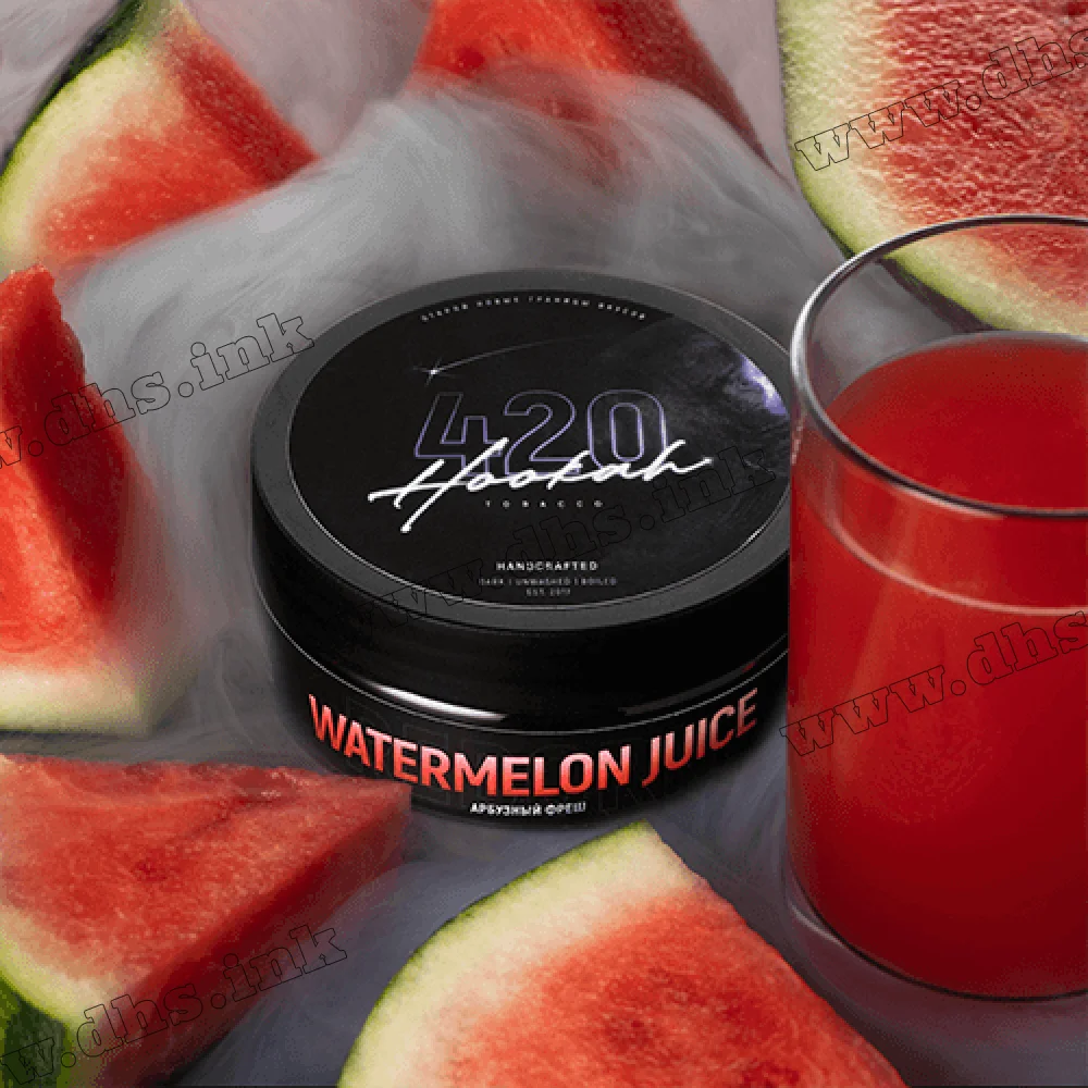 Табак 420 (medium) - Watermelon Juice (Арбузный Сок) 250г