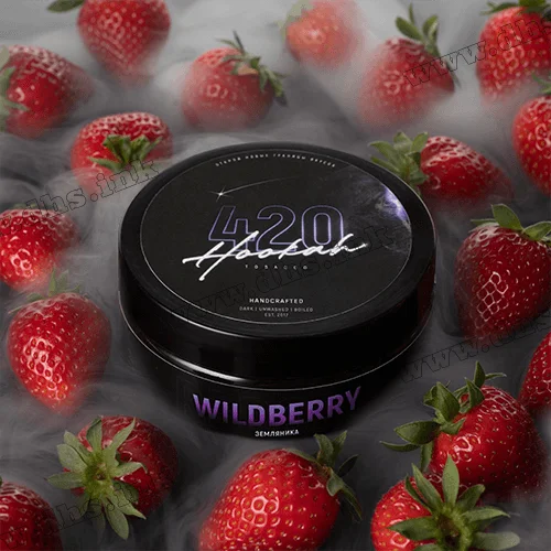 Табак 420 (medium) - Wildberry (Земляника) 250г