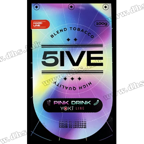 Табак 5IVE (Файв) - Pink Drink (Огурец, Маракуйя) hard 50г