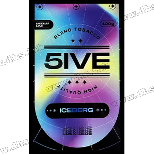 Табак 5IVE (Файв) - Iceberg (Лед) medium 50г