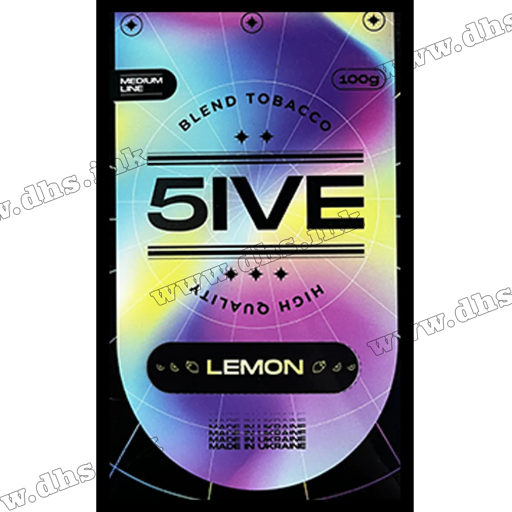 Табак 5IVE (Файв) - Lemon (Лимон) medium 50г