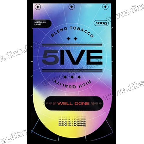 Табак 5IVE (Файв) - Well Done (Мясо) medium 50г