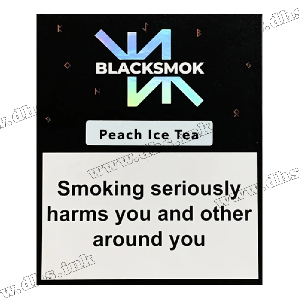 Табак Blacksmok (Блэксмок) - Peach Ice Tea (Холодный Персиковый Чай) 50г