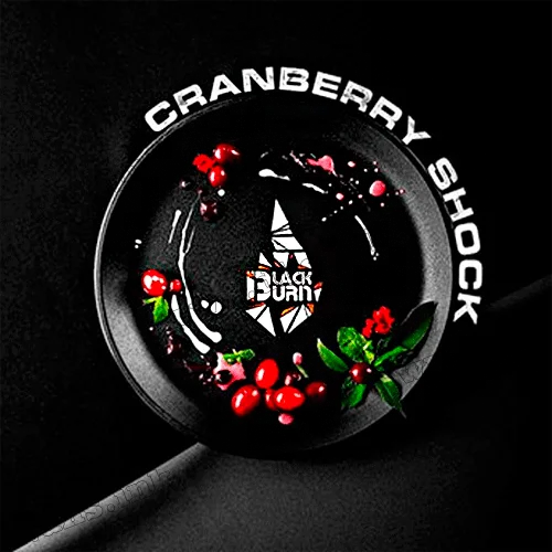 Табак Burn Black (Берн Блек) - Cranberry Shock (Кислая клюква) 100г