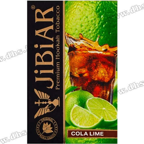 Табак Jibiar (Джибиар) - Cola Lime (Кола, Лайм) 50г