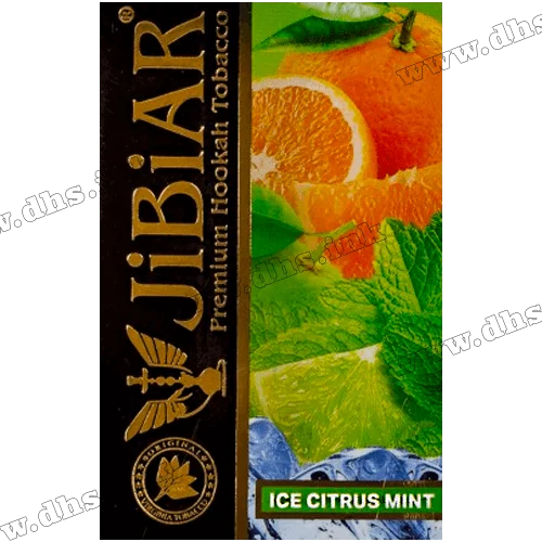 Табак Jibiar (Джибиар) - Ice Citrus Mint (Апельсин, Лайм, Лимон, Лед, Мята) 50г
