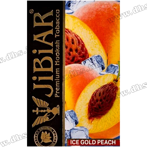 Табак Jibiar (Джибиар) - Ice Gold Peach (Персик, Лед) 50г
