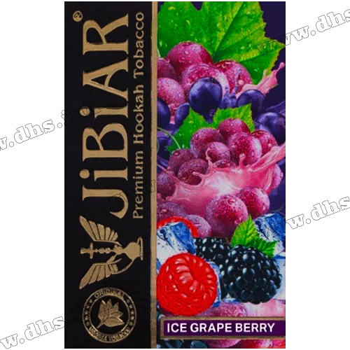 Табак Jibiar (Джибиар) - Ice Grape Berry (Виноград, Ягоды, Лед) 50г