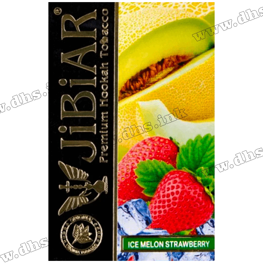 Табак Jibiar (Джибиар) - Ice Melon Strawberry (Дыня, Клубника, Лед) 50г
