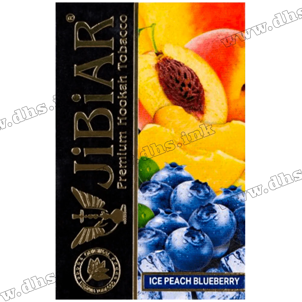 Табак Jibiar (Джибиар) - Ice Peach Blueberry (Персик, Черника, Лед) 50г
