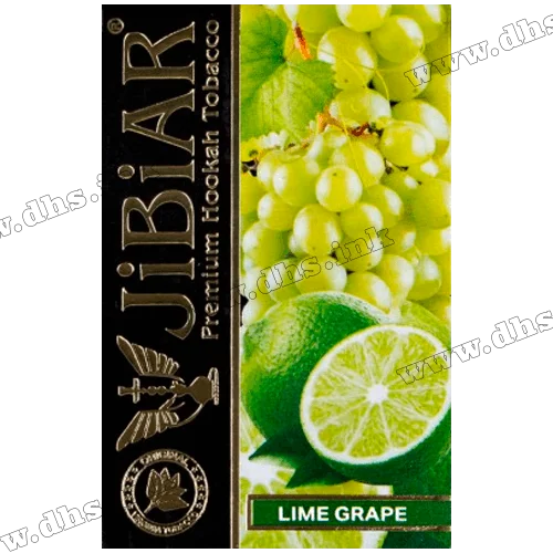Табак Jibiar (Джибиар) - Lime Grape (Лайм, Виноград) 50г