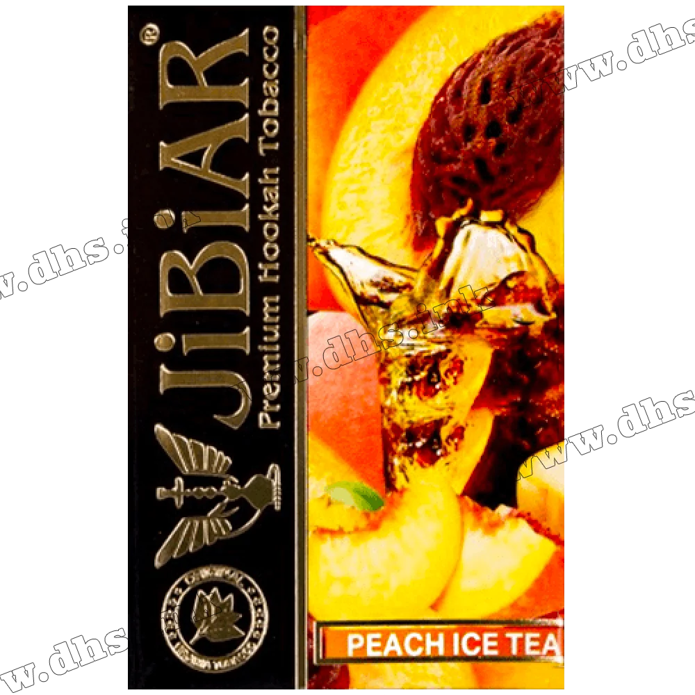 Табак Jibiar (Джибиар) - Peach Ice Tea (Персик, Чай, Лед) 50г