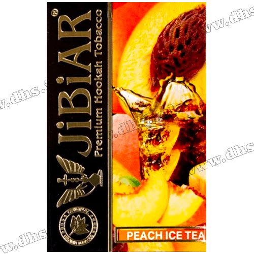 Табак Jibiar (Джибиар) - Peach Ice Tea (Персик, Чай, Лед) 50г