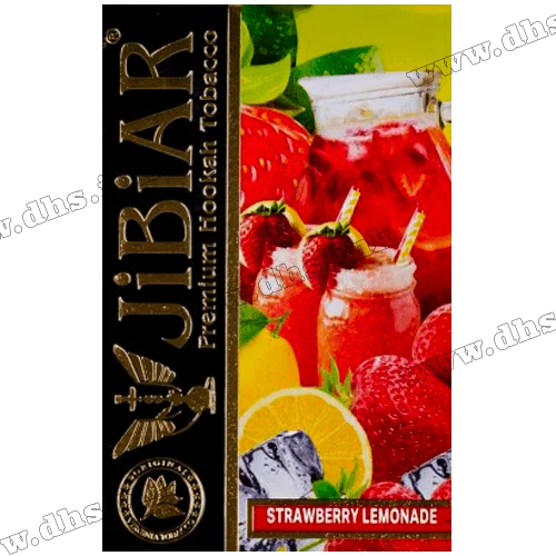 Табак Jibiar (Джибиар) - Strawberry Lemonade (Клубника, Лимонад) 50г