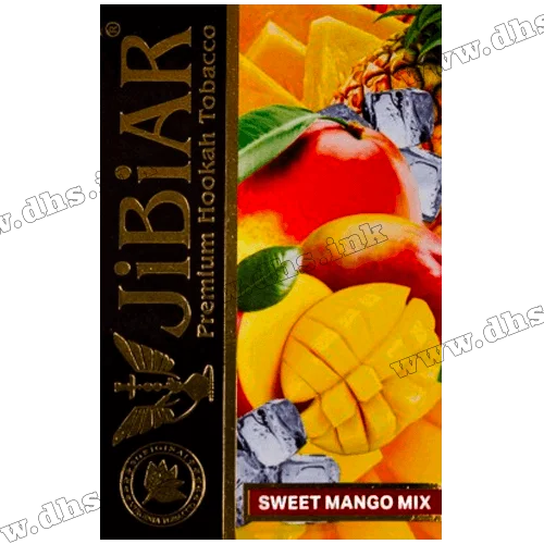 Табак Jibiar (Джибиар) - Sweet Mango Mix (Манго, Ананас, Лед) 50г