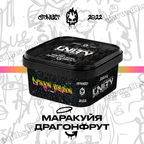 Табак Unity (Юнити) - Dragon Passion (Маракуйя, Драгонфрут) 250г