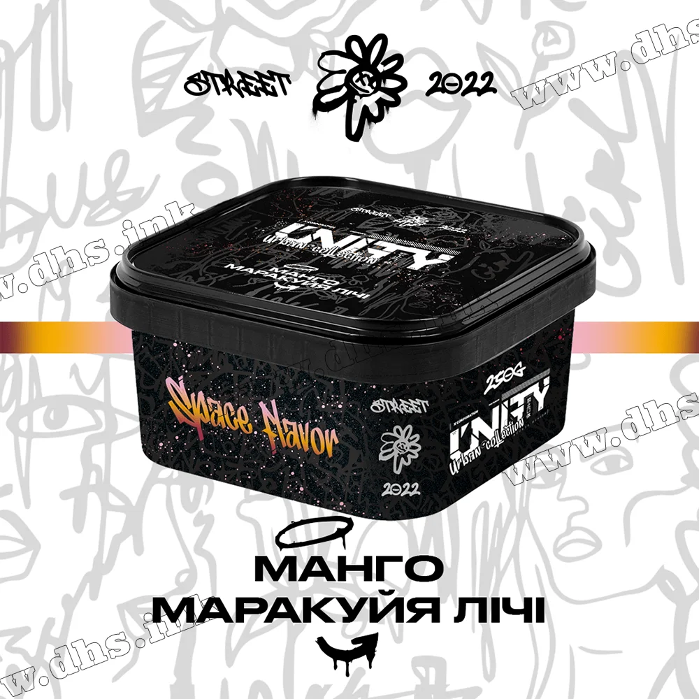 Табак Unity (Юнити) - Space Flavor (Манго, Маракуйя, Личи) 250г