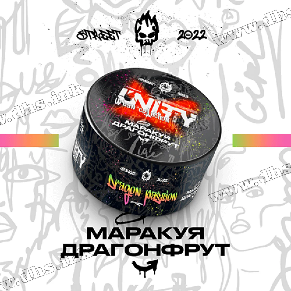 Табак Unity (Юнити) - Dragon Passion (Маракуйя, Драгонфрут) 100г