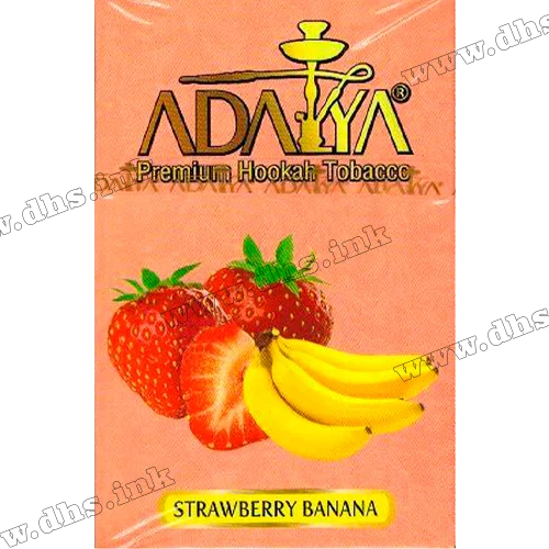 Табак Adalya (Адалия) - Strawberry Banana (Клубника, Банан) 50г