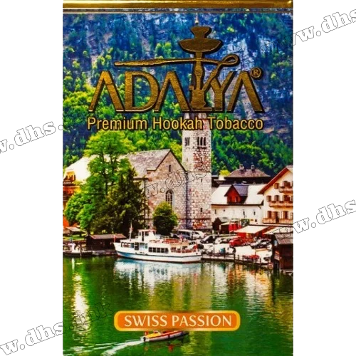 Табак Adalya (Адалия) - Swiss Passion (Маракуйя, Лайм, Лед, Мята) 50г 