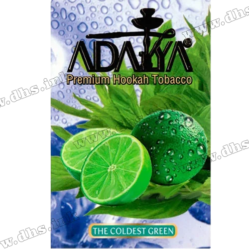 Табак Adalya (Адалия) - The Coldest Green (Лайм, Лед) 50г 