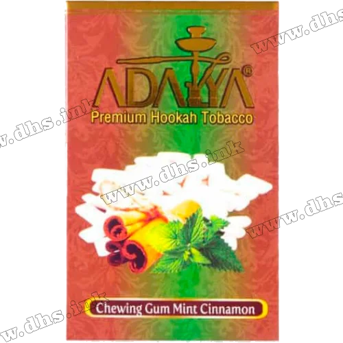 Табак Adalya (Адалия) - Chewing Gum Mint Cinnamon (Мята, Жвачка, Кориця) 50г 
