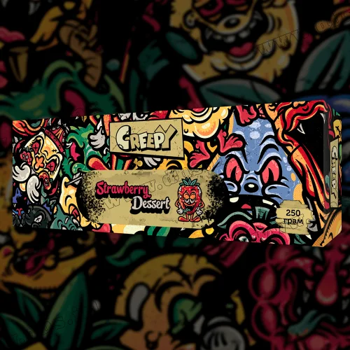 Табак Creepy (Крипи) - Strawberry Dessert (Клубничный Дессерт) 250г
